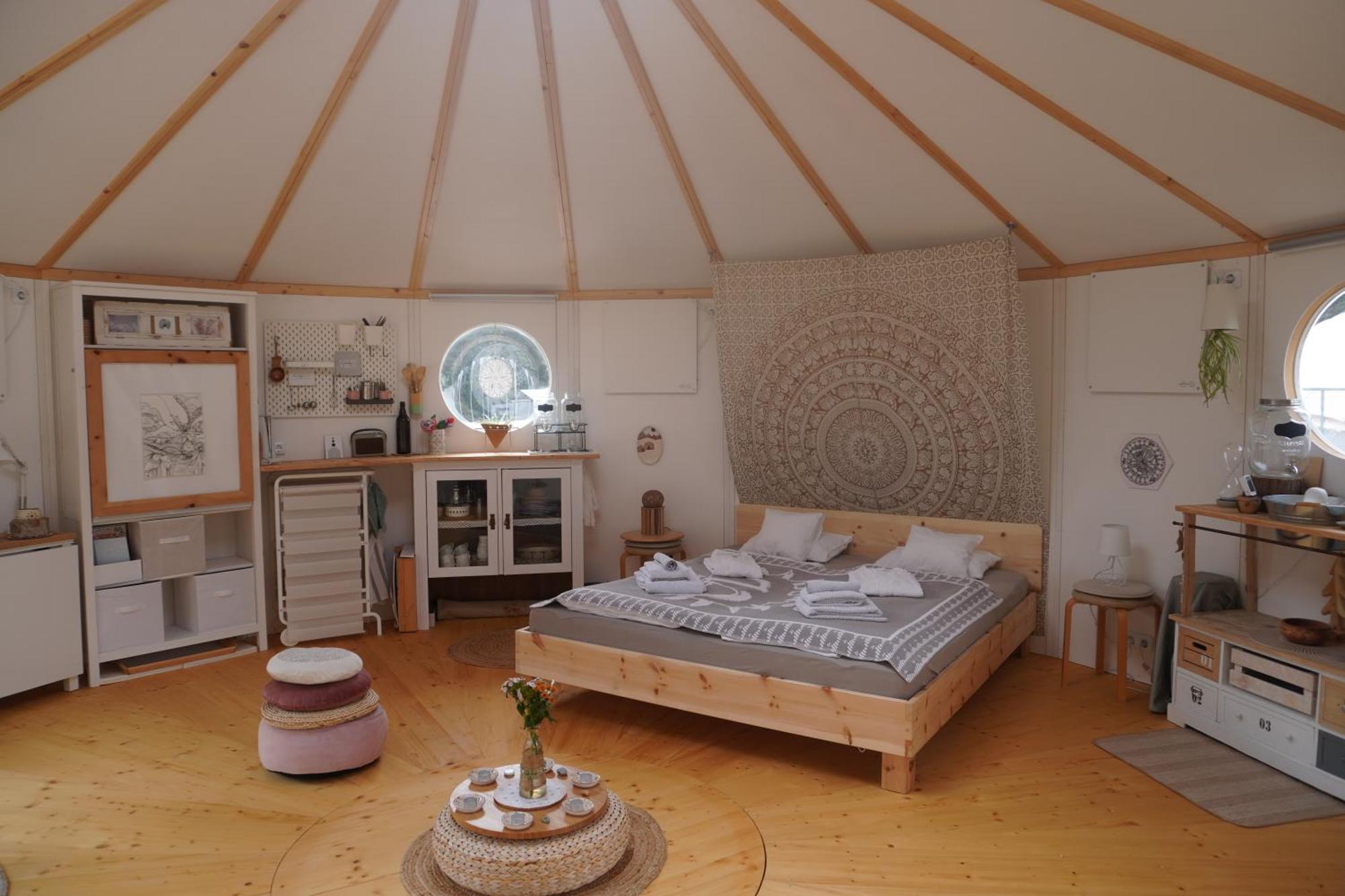 Gerhardhof - Zimmer Glamping Camping Wildermieming Eksteriør bilde